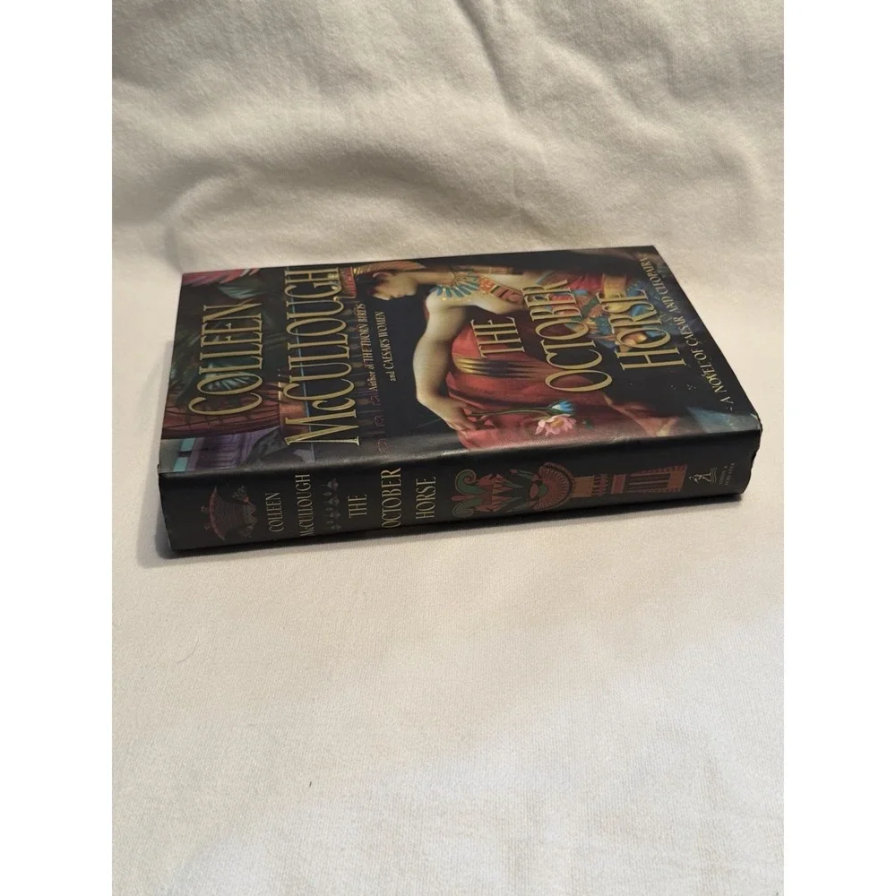 The October Horse Colleen McCullough 2002 HC  Caesar Cleopatra